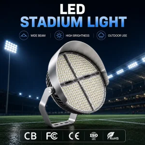 600W 1500W High Power IP65 LED Stadium Light Outdoor Sports Flood Light for Football Basketball Tennis Courts
