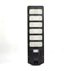 600W All in One Solar Street Lamp IP65 Waterproof Outdoor Solar Light with Remote Controller for Nigeria Highway Project