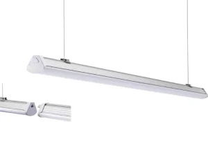 60W 1.5M LED Linear Light Linkable 5FT LED Hanging Light for Office Classroom Clothing Shop