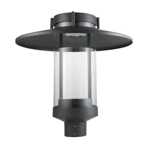 60W 80W 100W 120W IP65 IK08 LED Electric Garden Post Light Die-cast Aluminum Outdoor Pole Mount Park Street Urban Lighting