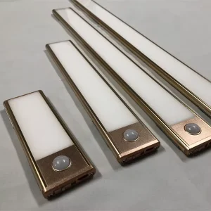 60cm LED Cabinet Lights Rechargeable Warm White Magnetic Motion Sensor Bar Light for Kitchen Bedroom