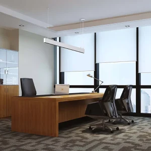 60cm Linear Pendant Light White Black Micro Prism LED Batten Light 18W 24W 37W 50W Ceiling Mount Recessed IP20 LED Tubes