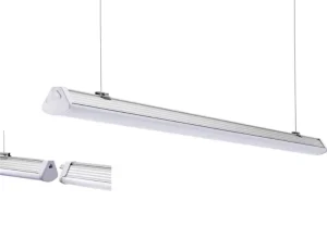 60watt 150cm Linkable Linear Led Pendant Lighting Trunking System Grill Ceiling Batten Office Tube Lights
