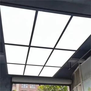 6500K 1.8*3.6M 9 Grid Panel Led Light Modern Panel Work Adjustable Color Temperature Led Lights for Workshop Panel Light