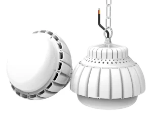 65W Modular Industrial Lights with Switchable Modules Highbay Light Bulb Shape Industrial Lights for Warehouses
