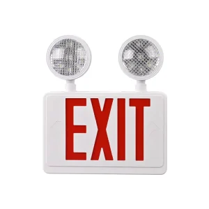 6W Traditional Bulkhead LED Emergency Light Non-maintained Battery Charging Emergency Panic Exit
