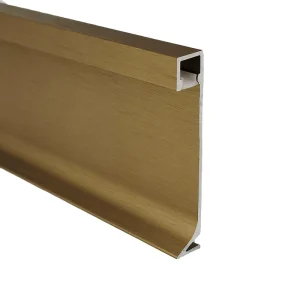 6cm LED Profile Light Aluminum Alloy T5 Temper Baseboard Skirting Line Floor Lighting 3500K Warm White Ra90 CRI