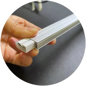 6×12 8×16 10x18mm 1m 2m 3m Cuttable Led Install Accessary Aluminum Profiles Led Strip Light Ceiling Channel for Led Neon Strip