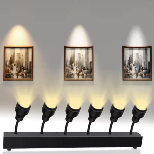6x20W Warm White Spotlight DMX512 LED Spotlight Natural Light Easy Installation Hotel Home Outdoor