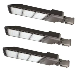 7 Years Warranty ETL 150W 200W 240w Led Shoebox Street Light Photocell Sensor Dusk to Dawn 300 Watt Led Parking Lot Light 10kv