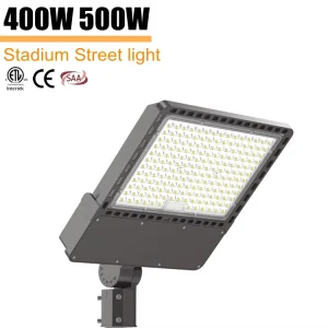 7 Years Warranty ETL 400w 500w 150lm w 60000lm Shoebox Street Light Stadium Sports Field Super High Power Led Parking Lot Light