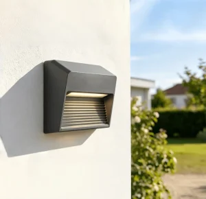 7.5W 3000K Warm White LED Step Light IP54 Waterproof Outdoor Wall Lamp Aluminum Die Cast Body for Garden Patio Villa