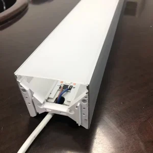 70mm Wide Square Long Fast Linkable Linear Light for Office Lighting Seamless Connection Commercial LED System