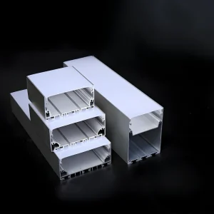 75×75 LED Aluminum Profiles Office Pendant Light LED Linear Light Suspended Extrusion Channel Hanging Light for Gym Supermarket