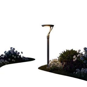 77W IP66 AC Waterproof Lumileds SMD3030 Smart Control LED Area Light Aluminum+Tempered Glass for City Outdoor Garden Street Road