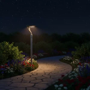 77W IP66 AC100 277V Waterproof Outdoor Garden Street Road Parking Lot Smart Control Lumileds LED Area Light Post Top Light