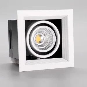 7W 12W 20W 30W Single Head Double Heads LED Ceiling Spotlight LED Grille Light