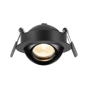 7W Mini COB Magnetic LED Track Light 2 Wire 220V Embedded Ceiling Spotlight for Office Shop Hotel