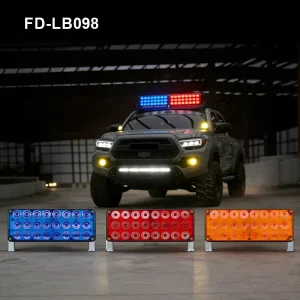 7inch LED Blue Red Amber Flashing Warning Light Roof Light Beacon Ambulance Strobe Emergency Lamp Truck Trailer Forklift Off Road