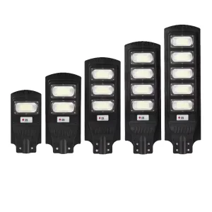 800W Solar LED Garden Wall Light Modern 2700K Soft Warm White ABS Body IP65 Rated Waterproof Security Patio Garage Door Lighting