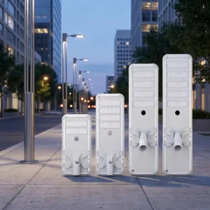 80W 100W 120W IP65 Rated Aluminum Alloy Outdoor LED Street Light with 2700-6500K Color Temp 60-120 Beam Angle