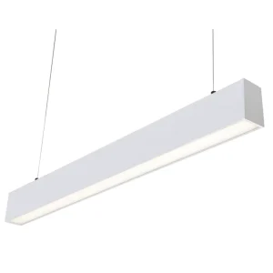 80w Linear up Down Light Aluminium Profile Housing Slim Led Pendant Linear Light with I Shape Connector