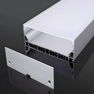 80x35mm LED Office Ceiling Aluminum Channel Office Pendant Lighting Aluminum Profile Line Light Housing