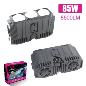 85W W3 Universal Auxiliary Lights for Motorcycles and Cars Grille Lights LED Grill Light External Spotlights