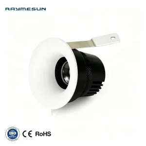 8W 12W IP44 Aluminum Modern Anti-Glare Smart COB LED Recessed Ceiling Spotlight Downlight