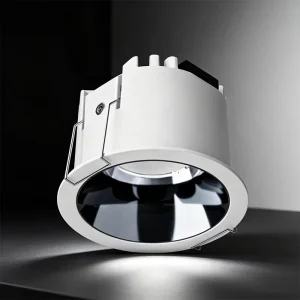 8W CRI90 Square Embedded LED Downlight Modern Indoor Recessed Ceiling Light Easy Install Single Head Aluminum