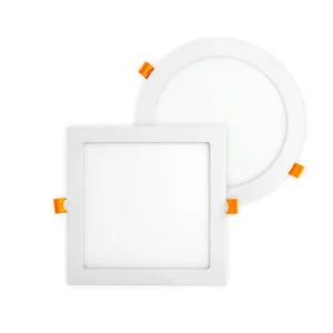 9 Inch Round Recessed Indoor LED Ceiling Panel Light 6W 12W 18W 24W for Home Office Application Dimmable Cct Change Led