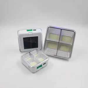 9000 10000K High Brightness Solar Hand Lamp 3 Brightness Levels with Flash Mode for Emergency Warning Outdoor Camping Lighting