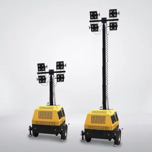 9M LED Tower Lights Portable Construction Light Towers