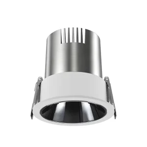 9W COB LED Recessed Downlight UGR<17 Deep Glare Control IP54 Waterproof Spotlight for Bathroom Project