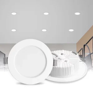 9W Recessed LED Ceiling Down Light Living Room Washroom Clothes Store Aluminum 3000K 6000K Led Downlight