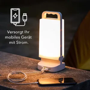 ABS IP65 Solar LED Portable Touch Control Rechargeable Lamp Outdoor Indoor Garden Emergency Camping Light