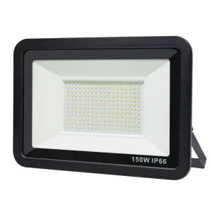 AC 220 240V LED Flood Light 150w 13500lm SMD Chip Aluminum Body IP66 Rating For Garden Available 3000K 4000K 5000K 6000K