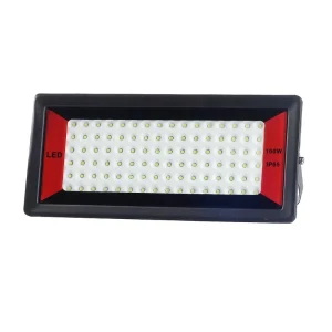 AC 220V 50W 100W LED Flood Light High Lumen Cold White 6500K Outdoor Flood Light Waterproof for Warehouse Garage Door Playground