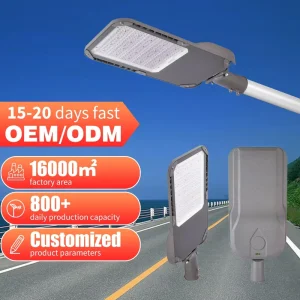 AC 85-265V LED Street Light High-intensity 30W 50W 100W 150W 200W 250W Outdoor Road Lighting Lamps Aluminum LED Street Light