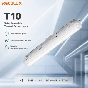 AC/DC 220-240V Integrated LED Tri Proof Light for Industrial Replacement Projects