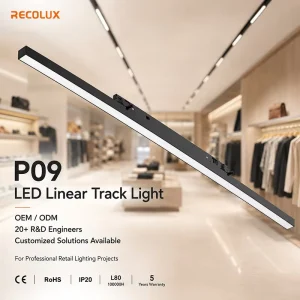 AC DC220 240V Track Mounted LED Linear Light Multiple Length Options For Retail Contractors And Project Buyers