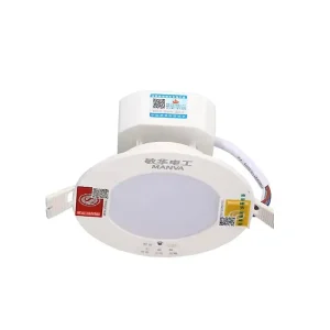 AC200 240V Ceiling Emergency LED Downlight Light 8W Rechargeable Cold White Fire Emergency Light Mounted Ceiling