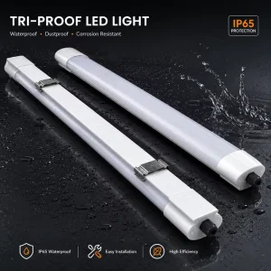 AC220-240V LED Tri proof Light 36W 46W Fluorescent Tube Replacement 4FT 5FT LED Batten Light Fixture
