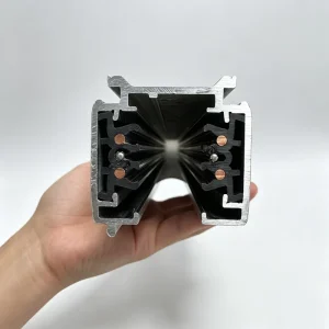 AC220V 240V Surface Mounted 6 Wire 3 Circuit DALI Track 2Mtr 3Mtr