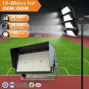 AORUITAI Good Price Custom SKD Outdoor Ip65 Waterproof Floodlight 500W 1000W 1500W 2000W Commercial Lighting Led Flood Light