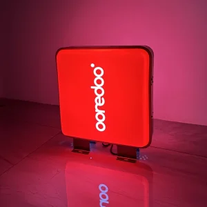 Acrylic LED Advertising Light Box Waterproof Rectangle Light Box Sign