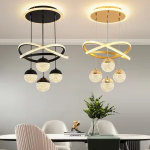 Acrylic Pendant Lights for Livingroom Luxury Dining Room Crystal Light Decorative Chandeliers Factory Luxury Modern Chandelier