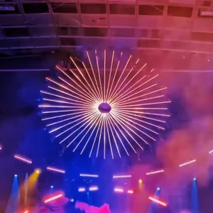 Address 24V DMX512 RGBW 16 Bits Dimming Digital 60LEDs 10pixels Wedding Stage Light Decoration Wedding Backdrop DJ LED Pixel Bar