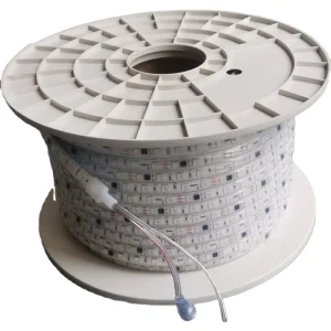 Addressable 5050 RGBIC Silicone Lamp with 60 LEDs/m DC24V IP68 WS2811 Cuttable Outdoor Lighting Engineering 100m/Rolls