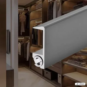 Adjustable 18mm 6000 Series Aluminum Alloy Display Shelves T5 Temper 5mm COB LED Cabinet Light Strip Ra90 3500K Warm White